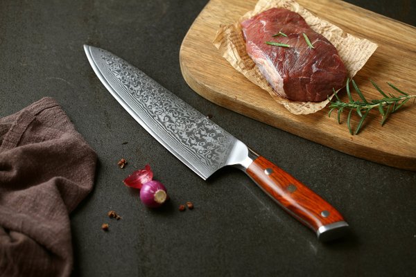 Chef-Messer Damaststahl  DI-008